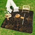 thumbnail image 6 of Colorful Floral Bohemia Picnic Blanket Waterproof Outdoor Beach Blanket Hand-held Pad Suitable for Travel, Camping, Beach, Family Gatherings, 6 of 7