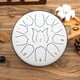 thumbnail image 3 of Tambor de Lengua de Acero de 6 Pulgadas | Tambor Handpan de 11 Tonos para Niños y Adultos | Instrumento de Percusión Ligero y Portátil | Música para Meditación y Relajación | Acero al Carbono | Para, 3 of 4