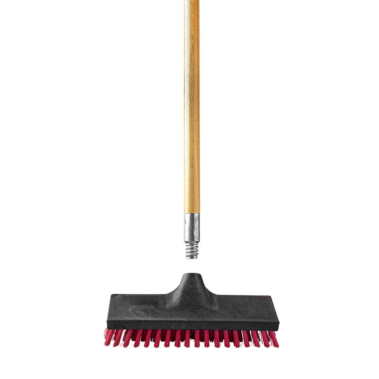 Libman 1” Hardwood Broom Handle with Zinc Screw-in 60 in. Length