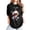 b-Black, variant on MuXiKeJi Clothes 2026 USA 250th Anniversary T Shirt Women – Patriotic American Flag V-Neck Top 3/4 Sleeve Independence Day Gift