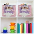 thumbnail image 6 of Flying Unicorn with Wings Foldable Storage Basket,Canvas Fabric Foldable Storage Bins with Handles Open Home Storage Bins Boxes for Toy Book Shelf Closet Baskets, 6 of 9