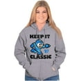 thumbnail image 4 of Mega Man Keep it Classic 80s Gaming Zip Up Hoodie Men's Women's Brisco Brands S, 4 of 6