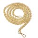 thumbnail image 1 of Cadena de Bolso de Metal Cruzado con Correa para El Hombro en Tono Dorado de 128 Cm para Reemplazo de Bricolaje Zulema Cadena de bolsa de bricolaje, 1 of 8