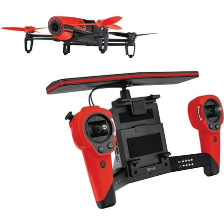 Parrot Pf725100 BeBop Drone and Sky Controller Bundle, Red