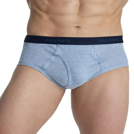 Hanes Men's No Ride Up Briefs Comfort Waistb& Assorted 7-Pack, Style 7764L7
