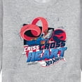 thumbnail image 3 of Hot Wheels - Criss Cross Heart - Men's Crew Neck Fleece Pullover, 3 of 5