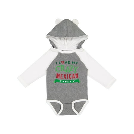 

Inktastic Funny Mexican Family Gift Baby Boy or Baby Girl Long Sleeve Bodysuit