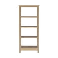 thumbnail image 6 of Linon Titian 4-Tier Solid Wood Bookcase, Driftwood Brown, 6 of 10