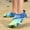 Blue, variant on Kids Water Shoes Quick Dry Barefoot Aqua Socks for Beach and Swimming Purple 7-8 Years