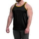 thumbnail image 3 of Verano Salir Tops Ejercicio Muscular Fitness Hombres Respirable sin Mangas Camshoulder Top, Camisa Casual Ligera, 3 of 5