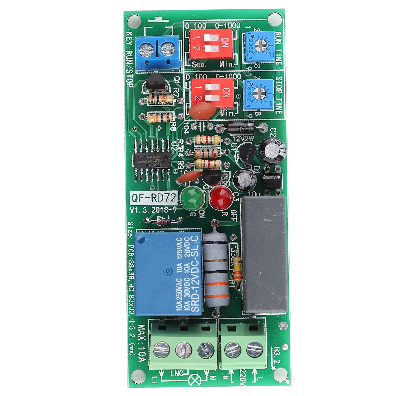 Timer Module, Delay On/Off Switch Module Timer Switch Module Timer