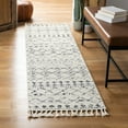 thumbnail image 2 of SAFAVIEH Marrakesh Noel Moroccan Area Rug, Ivory/Grey, 4' x 6', 2 of 8