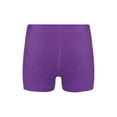 thumbnail image 2 of Sinleey Girls Sparkle Ballet Dance Shorts Glitter Athletic Shorts High Waisted Workout Sports Yoga Purple 10, 2 of 4