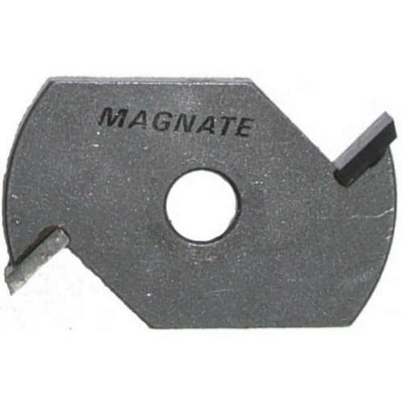 Magnate 4008 Slotting Cutter Router Bits — 5/16" Bore — 7/32" Kerf; 2 Wing; 5/16" Bore; 1/2" Cutting Depth; 1-7/8" Overall Diameter