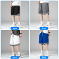 thumbnail image 4 of Pantalones cortos de baloncesto de estilo americano para hombre, pantalones deportivos holgados e informales, ropa interior de marca de moda de secado rápido y seda fina de verano para hombre, 4 of 4