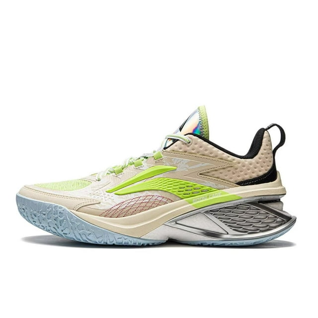 Zapatillas de Baloncesto para Hombre LI-NING Power XI con Amortiguación Khaki Talla US 8