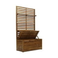 thumbnail image 5 of Noble House Sonny Hall Tree Outdoor, Wooden, Teak Finish, 5 of 6