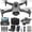 Black, variant on Cheap Stuff Drone with Camera - Drones for Adults 1080P HD RC quadcopter, With WiFi Video, Altitude Hold, Gesture Selfy, Headless Mode, 3D Flip, One Key Take Off/Landing for Beginners
