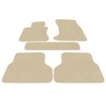 thumbnail image 3 of Ikon Motorsports Floor Mat Compatible With 2004-2009 BMW E60 Sedan 4-Door Factory Fitment Beige Nylon Front & Rear Car Floor Mats Liner Carpets Replacement 5PC, 3 of 9