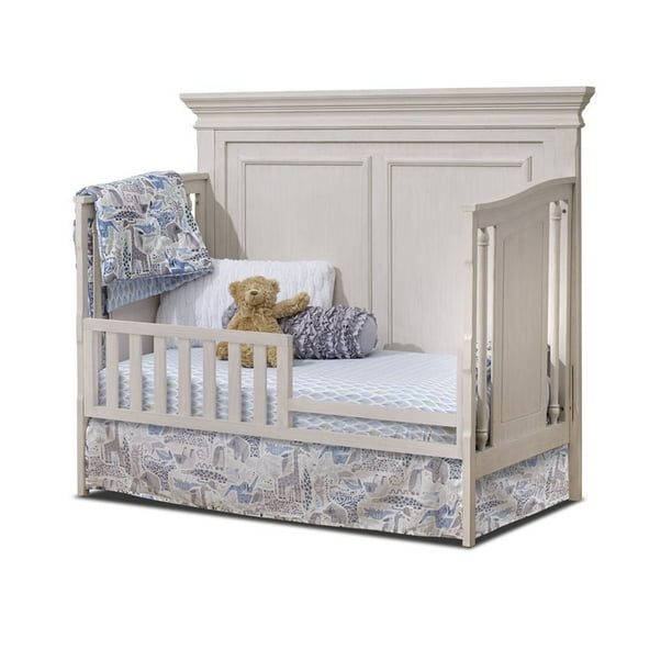 Sorelle Furniture Portofino Wood Crib for Child s Nursery in Brushed Ivory Walmart