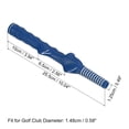 thumbnail image 2 of Unique Bargains Golf Club Training Grip, 2 Pack Right Handed Teaching Practice Swing Non-Slip Auxiliary Aid Correction for Golf Trainer Beginner, Dark Blue, 2 of 6