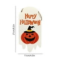thumbnail image 3 of Diceymbol Halloween Wooden Hanging Sign 8.2x4.3 Inch Colorful Door Decor, Durable Printed Wood Plaque for Wall, Yard & Holiday Party Displays, 3 of 5