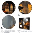 thumbnail image 3 of Designart "Grand Piano Jazz Café in Yellow and Grey II" Music Wall Art - Vintage Yellow Music Piano Entryway Wall Art, 3 of 6