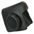 thumbnail image 1 of Mini Sac pour Appareil Photo, PU Mini Boîtier de Protection Design Rétro pour Extérieur Noir, Brun, 1 of 8