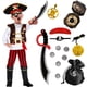 thumbnail image 1 of Set de disfraz de pirata G.C para niños de 3 a 4 años, 1 of 5