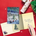 thumbnail image 5 of Tree-Free Greetings Holiday Greeting Card 2 Pack, 5x7, Dreaming of a White Christmas (GT65831), 5 of 6