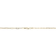 thumbnail image 4 of Au Naturale 14k Yellow Gold Paperclip Link Chain Bracelet (2.5 mm, 7.5 inch), 4 of 7