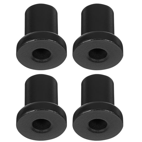 4 Pcs Garage Door Carbon Steel Sleeve Sliding Barn Spacers Track Flat Iron