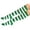 A1 Green&White, variant on Ljudmp Women's Men's Christmas Knee High Sock Festive Xmas Costume Striped Socks Long Stocking For Unisex Christmas GiftsA1 Green&White