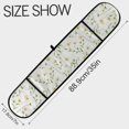 thumbnail image 3 of Dailycode Double Sided Oven Mitt with Loop Heat Resistant Kitchen Long Potholders 7" x 35" Cute Daisies and Leaves, 3 of 6