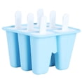 thumbnail image 1 of Molde Para Helado, Molde De Silicona, Accesorios De Cocina, Moldes Para Helado Reutilizables Hechos En Casa, Color Azul, 1 of 7