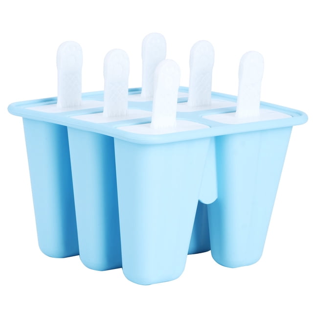 Molde Para Helado, Molde De Silicona, Accesorios De Cocina, Moldes Para Helado Reutilizables Hechos En Casa, Color Azul