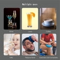 thumbnail image 4 of Whiskey Stones SAICOOS, reutilizables, acero inoxidable, paquete de 8 unidades, 4 of 7
