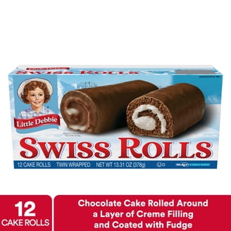 Mrs. Freshley's Mrs. Freshley's Swiss Rolls Snack Cakes, Pack of 3