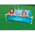 thumbnail image 3 of Intex Mini Frame Kiddie 4ft x 4ft x 12in Beginner Frame Swimming Pool (5 Pack), 3 of 5