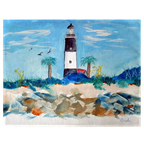 Betsy Drake Interiors Tybee Lighthouse, GA Place Mat Set of 4