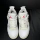 thumbnail image 4 of Ni - ke Size 5 - Ni - ke Air Jordan 4 Retro GS White Oreo Men's Shoes - Ships Now, 4 of 5