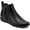 Black Smooth, variant on Womens Faux Leather Ankle Booties