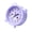 Purple, variant on Adorable Kitten Alarm Clock for Bedside Table with Practical Time Management Function