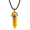 thumbnail image 2 of Happy date Hexagonal Chakra Pendant Bullet Crystal Pendant Gemstone Pointed Quartz Stone Pendants, 2 of 7