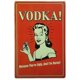 thumbnail image 2 of licencia de 20x30cm, Cartel de Estaño, Cartel de Pared, Arte , Vintage, Shabby Chic, Cartel de Estaño, Decoración para Cerveza, Bar, , V 9 perfecl Signo de hojalata chic, 2 of 6