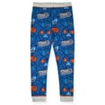 thumbnail image 3 of Sleep On It Boys 2-Piece Super Soft Jersey Long Sleeve Snug-Fit Pajama Set - Gaming , 2T, 3 of 4