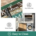 thumbnail image 5 of Boho Kitchen Rug Sets 3 Pieces, Washable Kitchen Mats for Floor, Non Slip Soft Kitchen Area Rug Floor Mat for Kitchen, Laundry Room and Hallway (Teal, 20''''x32''''+20''''x47''''+20''''x59''''), 5 of 6