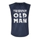 thumbnail image 4 of Summer Men's Solid Color Printed Sweat-absorbing Breathable Shoulder Expanding Sleeveless Vest L, 4 of 5