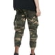 thumbnail image 4 of Puntoco Pantalones ajustados de longitud completa con bolsillos laterales y pies pequeños para hombre, 4 of 6
