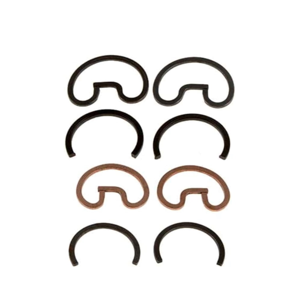 KarParts360 U-Joint Bearing Retainer Assortment | 8-Pieces | Card Packaging | Replacement For 1456507, 3721887